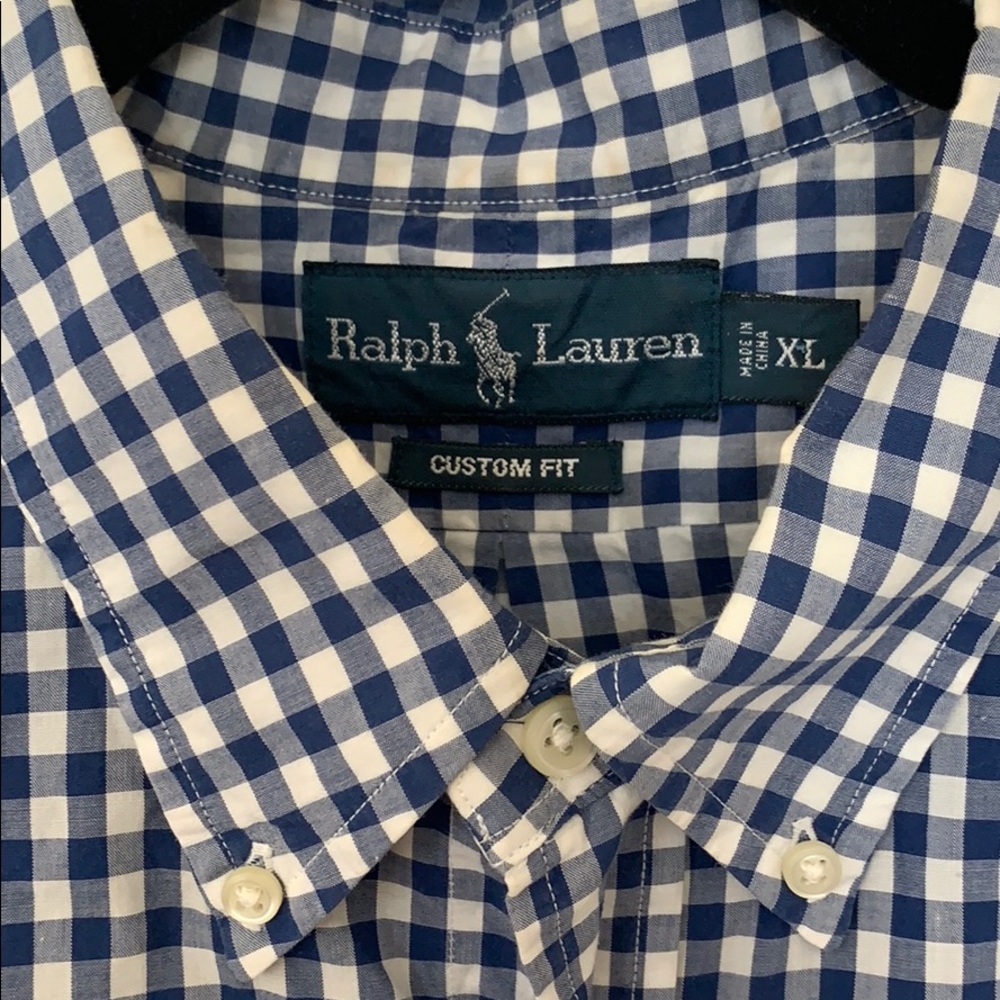 Ralph Lauren Custom Fit Short Sleeve | XL - Picture 2 of 3